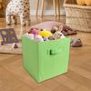 Storage Cube Art Craft Supplies Books Organizer Laundry Hamper Foldable Basket for Study Desk