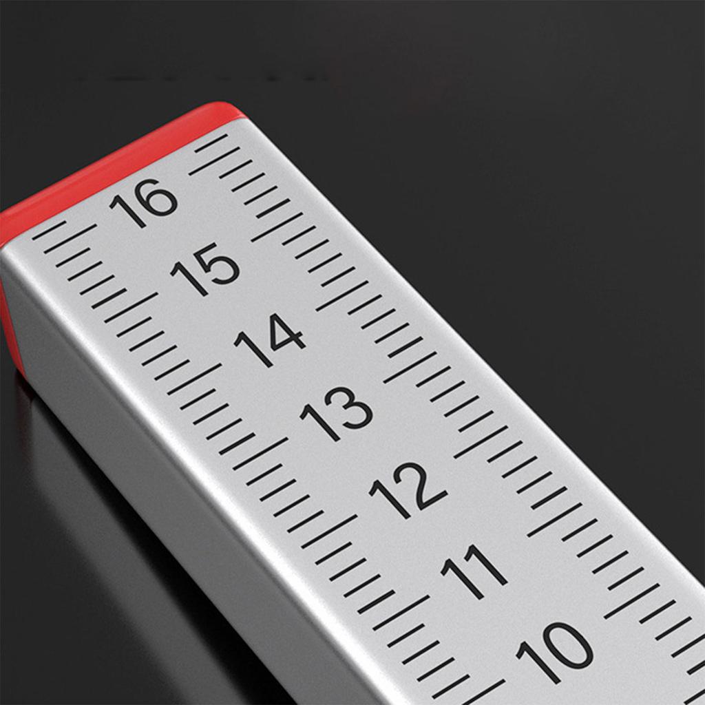 Professionelles Werkzeug Aluminium Fliesen Nivellierhilfe Aluminium Fliesen Nivellierlineal Fliesen Nivellierinstrument Leichtgewicht für Heimwerker