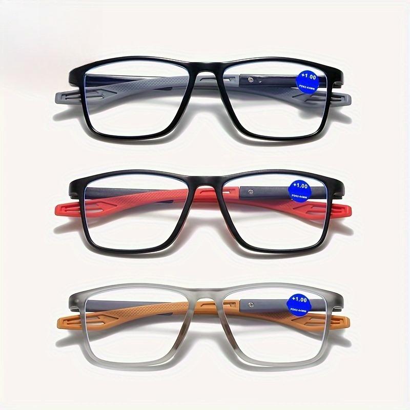 

3 шт. Легкие очки для чтения для мужчин и женщин Идеально подходят для людей среднего и пожилого возраста Очки для чтения для взрослых 2.5