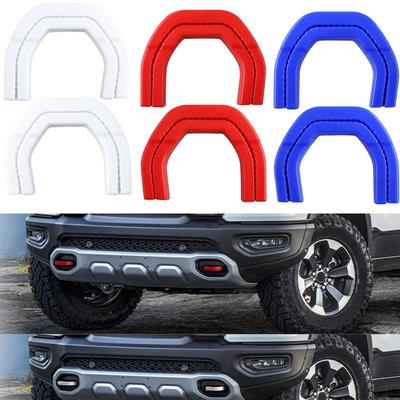 2Pcs Auto Tow Hooks Covers For Dodge Ram 1500 2019-2024 Car Front Tow Hooks Covers Hitch Cover Decoration Diy Accessories