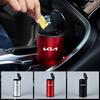 Car Trash Can Organizer Storage Bag Garbage Bin Ashtray Accessories For KIA Rio K5 K2 Sportage Ceed Sorento Picanto Stinger Soul QU2