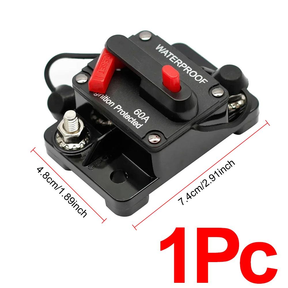 Circuit Breaker Fuses Reset Recoverable Waterproof Ignition Protected For Car Boat 30A 40A 50A 60A 70A 80A 100A 150A 200A 250A Fuses4
