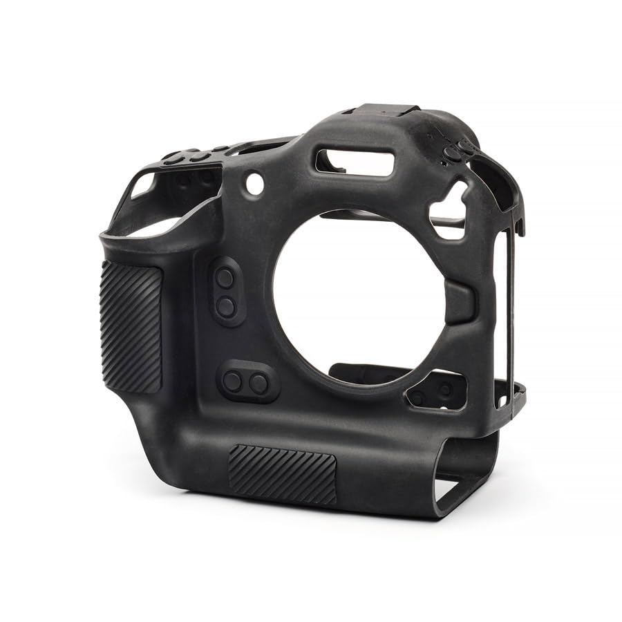 

EasyCover Silicone Cover for Canon EOS Includes LCD Protective Film R1, Black, чорний