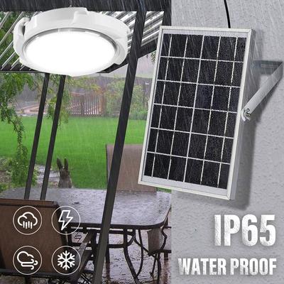 LED Solar Ceiling Light Remote Dimming with Motion Sensor IP65 Waterproof Suitable for Outdoor/Indoor Lighting Balcony