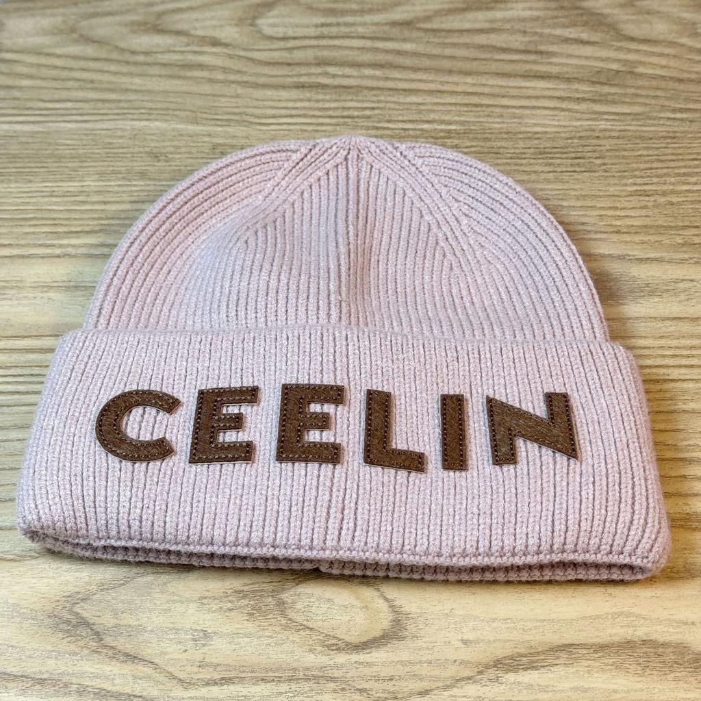 Woolen Hat for Women in Autumn and Winter Warm and Thickened Fashionable Knitted Hat That Shows Face Small Ear Protection Head Covering Hat