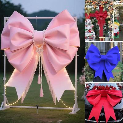 30/50/75cm Riesige Schleife Eva Schleifenknoten Schwammpapier DIY Materialpaket für Hochzeit Braut Geburtstagsparty Dekoration Requisite