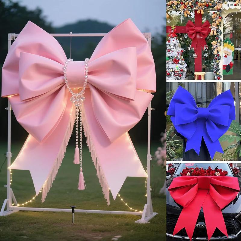 Giant EVA Sponge Bowknot DIY Material Pack 3 Sizes Available Soft Paper Bow Set for Wedding Decoration