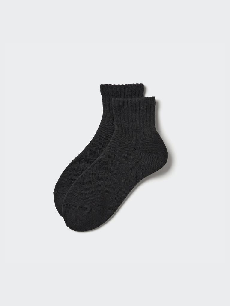 Uniqlo Japan Heat Tech Pile Half Socks