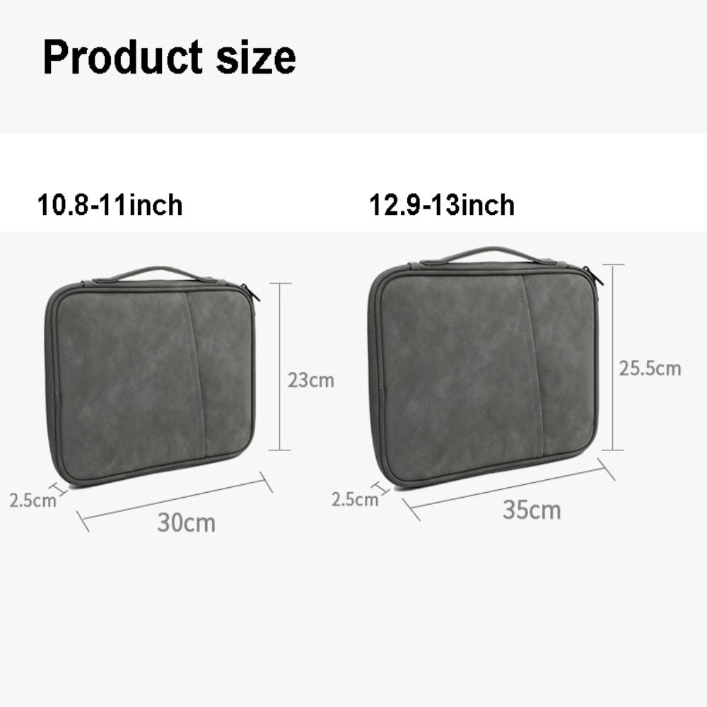 Anti-fall Laptop Handbag Case Multilayer Sleeve Bag Professional Protective Pouch  Outdoor