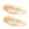 2pcs Rabbit Hair Shock Absorber Highly Efficient Lightweight Rabbit Hair Bowstring Noise Dampeners