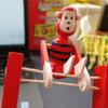 1Pcs Wooden Acrobatic Monkey On Bars Pull String Action Toy Creative Stress Relief Fidget Toys Fun Gifts For Kids Birthday