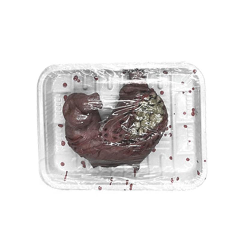 

Halloween Horror Silicone Food Box Set With Organ Props For Haunted House Decor PusStomach