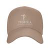 Cappellino da Baseball Classico Unisex Personalizzato Yeshua Gesù Cristiano per Adulti Religione Fede Regolabile Cappellino da Papà Donna Unisex Protezione Solare