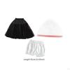 Women Petticoat Skirt Adjustable Hoop for Stage Performance Girls