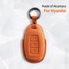 Interior Mouldings 3 Buttons Car Key Case For Hyundai Tucson Santa Fe Rena Sonata Elantra Creta I10 I30 I40 Solaris Accent Cover