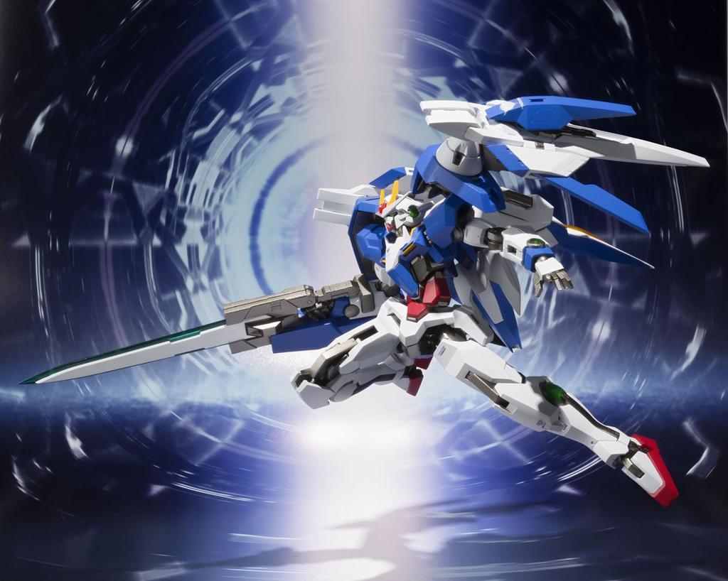TAMASHII NATIONS METAL ROBOT Spirits Mobile Suit Gundam 00 [SIDE MS] 00 Raiser + GN Sword III Approx. 130mm ABS&PVC&Diecast Painted Movable Figure