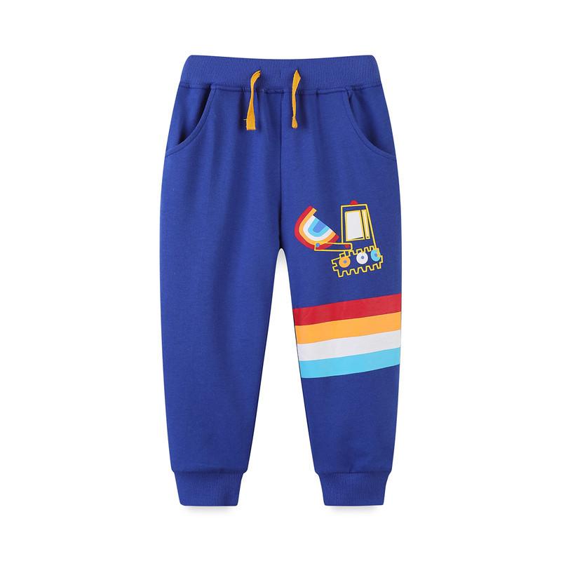 Jumping Meters 2-7T Dragon Boys Sweatpants Animals Girls Pants Full Length Children's Clothes Drawstring Kids Trousers