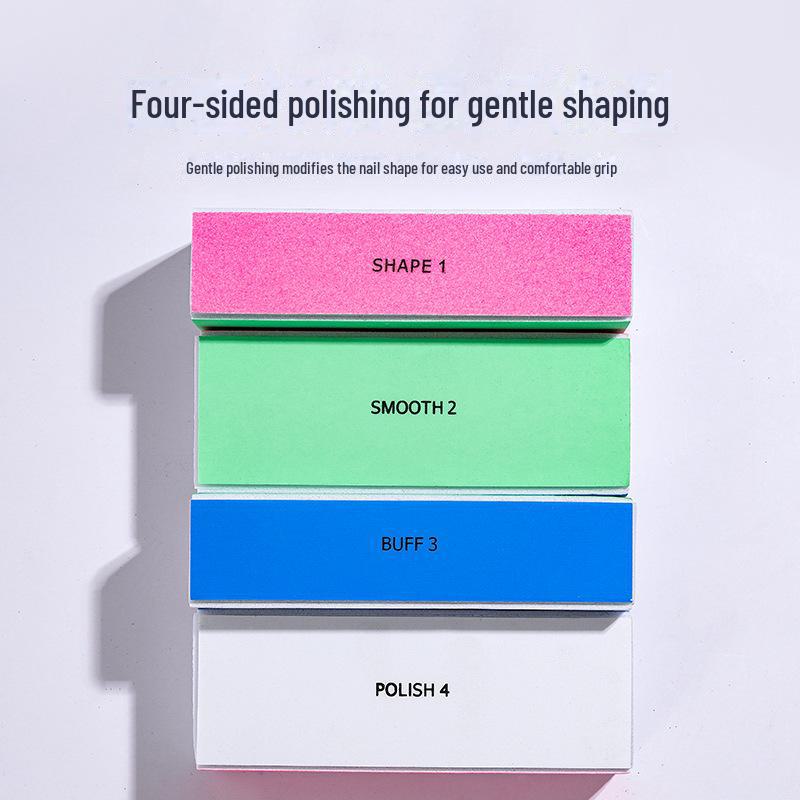 Slefuitor de blocuri de tofu pentru unghii pe patru fețe