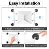 Universal Mounting on Window Sunroof RVs Boats for Mini Strong Suction Cup Mount Holder Kit Suction Cup Mount