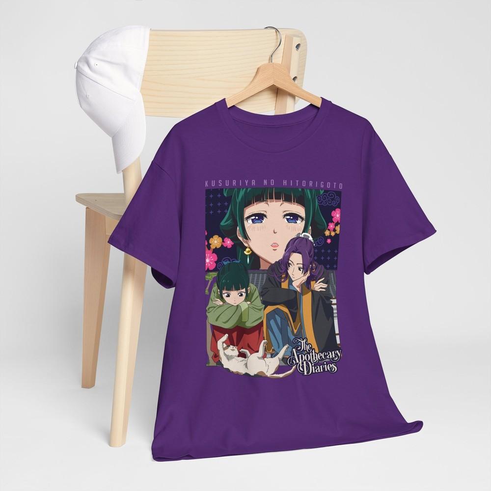 Kusuriya No Hitorigoto Maomao Tshirt Kawaii Short Sleeve Waifu Girl Gift Shirt