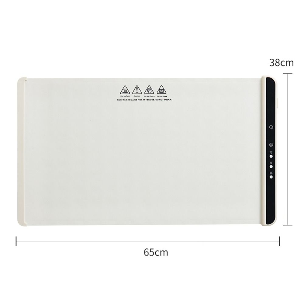 Fast Heating Food Electric Warming Tray Foldable Silicone Food Warmer Plate Keeps Food Hot Constant