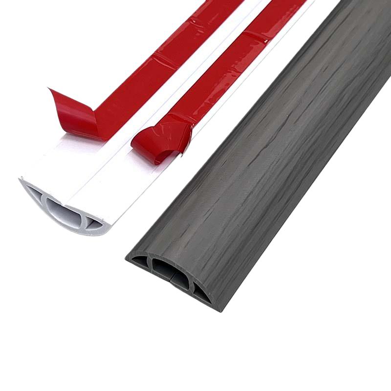 

1PC 1M/39.37in Floor Cord Cover Extension Wiring Duct Protector Power Cable Protector Covers Practical Wire Organizer 1mx3cm