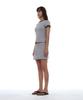 PARTIMENTO WOMEN Pwc Ringer Short Sleeve Tee_Melange