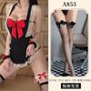 Sexy Lingerie Playful Maid Naked Back Dress Sexy Pure Lust Ruffle Edge Apron Lace Passion Free Uniform