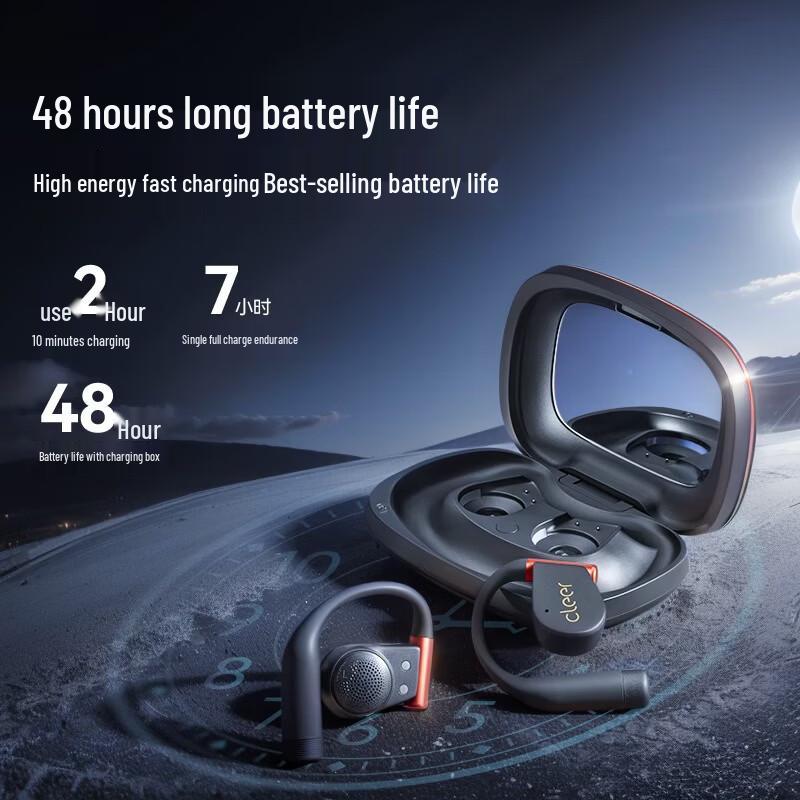 Cleer ARC 5 Open-Ear Sport Earphones with AI Wind Noise Reduction