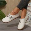 Women Flats Summer New Soft Leather Flat Women Shoes New Non-slip Flat Fashion Casual Loafers Shoes for Women Zapatos De Mujer