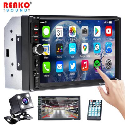 2 Din Radio samochodowe BT Autoradio 7" Ekran dotykowy Mirror Link Multimedialny odtwarzacz wideo dla Toyota KIA Ford VW Skoda 7018B