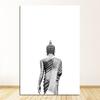 Wall Art Canvas Painting Black White Nordic Posters And Prints Pictures For Living Room Sakyamuni Buddha Statue Qoutes