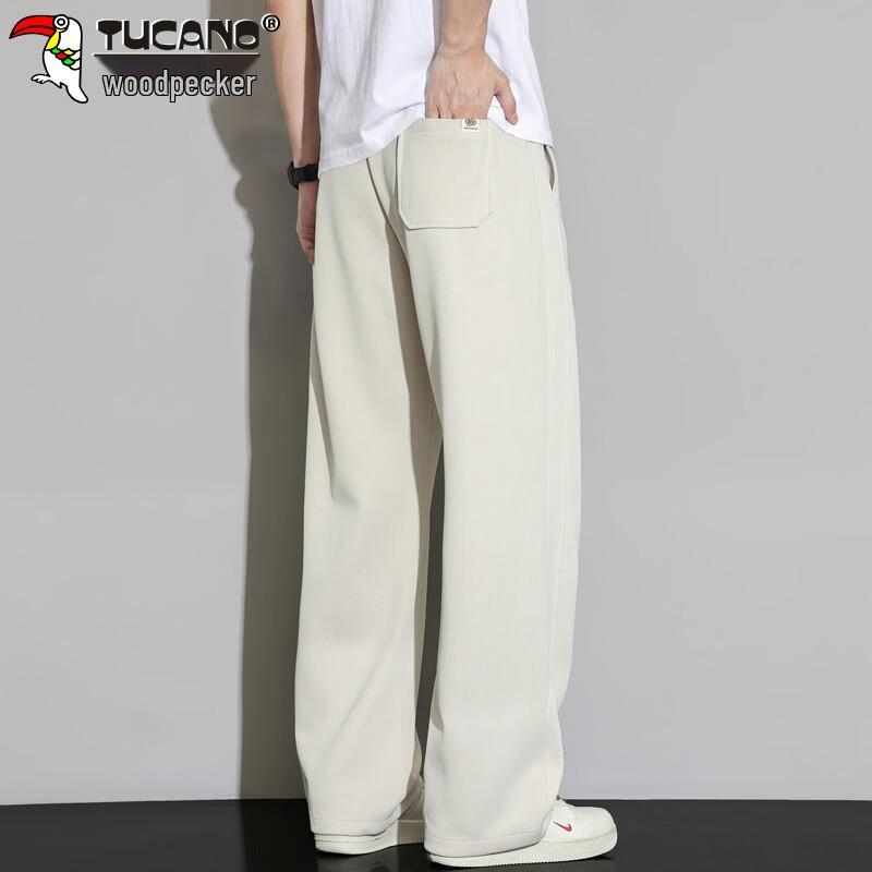 TUCANO Men's Autumn/Winter Loose Straight Casual Trousers