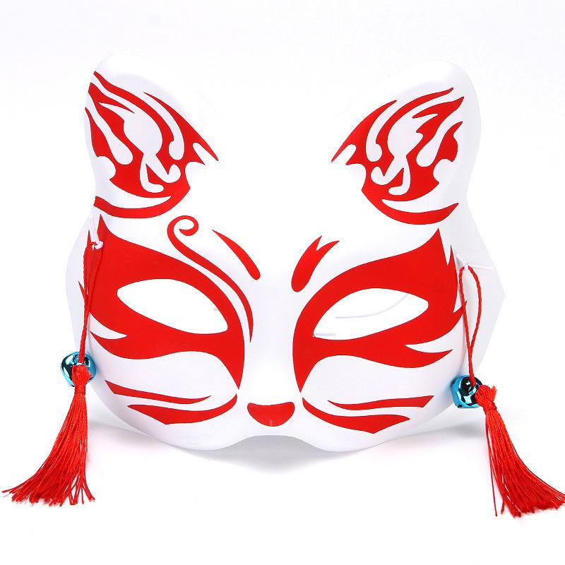 Children's Cute Fox Mask: Half-Cat Face Cosplay Costume for Fun and Safe Performances