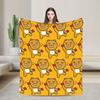 K-Kakaos F-Friends   Plush Blanket Kids  Flannel Throw Blanket For Couch Chair Soft Custom Quality Bedspread Gift Idea