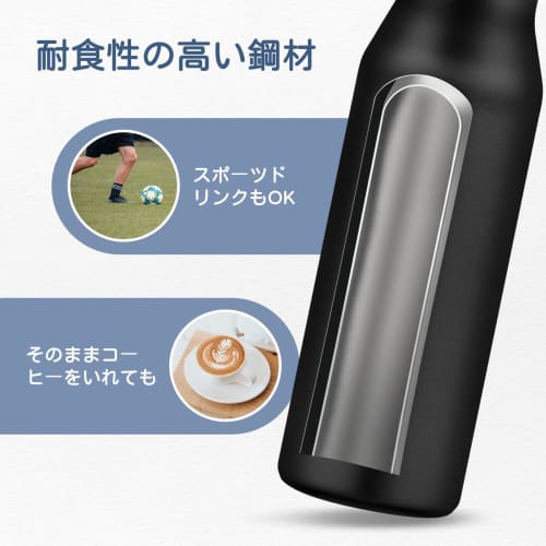 FJbottle 1.2 Liter Vacuum Insulated Stainless Steel Water Bottle, Keeps Hot or Cold, Direct Drinking, Simple, Stylish, Lightweight, Thermos Flask, Per