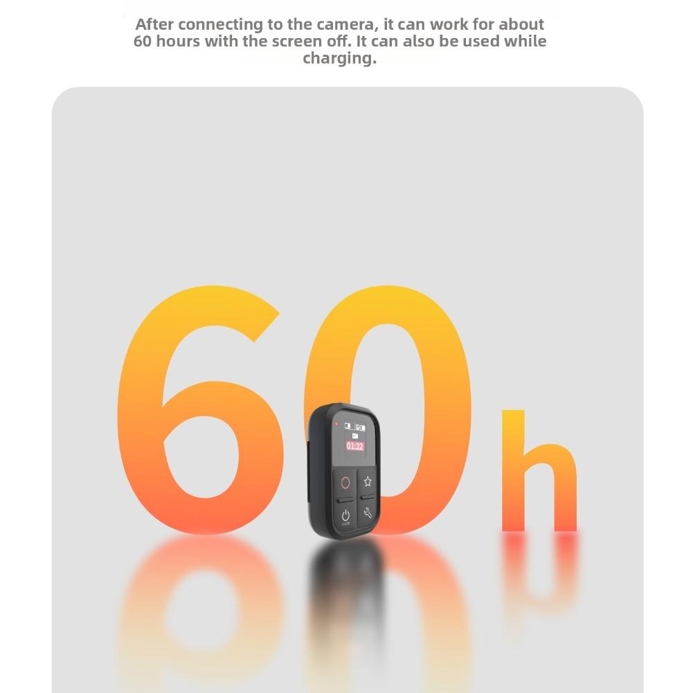 Action Camera Remote Control For Insta360 X5/X4/X3/GO3S/AcePro2 Sport Camera Waterproof Wireless BT Remote Control Accessories