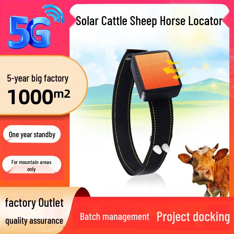 4G GPS Solar Tracker for Cattle and Sheep: Remote Mountain Grazing Locator