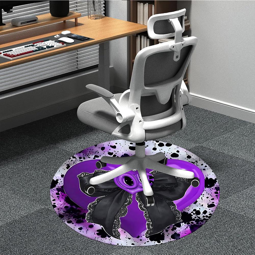 

1pc Love Heart Chair Carpet for Office - Durable, Ideal for Chair Mats, Stylish & Functional Decorative Rug yy260203039 80cm by 80cm