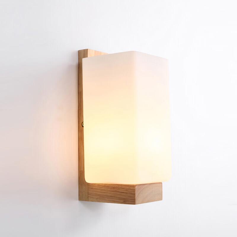 Nordic Glass Bedside Wall Lamp