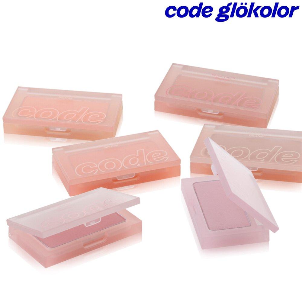 

(NEW) CODE GLOKOLOR Румяна Mood Touch 3,5 г (выбор цвета) 05 Cottonberry