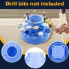 Professional Rotating Round Shape Drill Bit Storage Case 360° Rotating Box Grinding Tool Tip Stand Organizer Jewelry DIY Tool