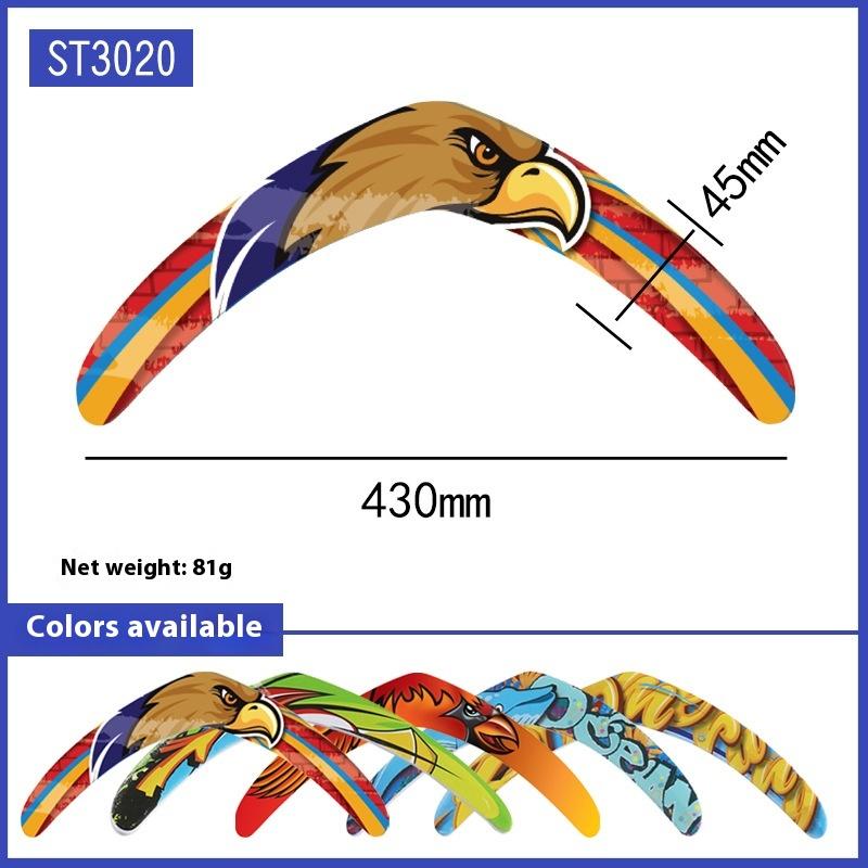 Large Outdoor Sports V-Shaped Boomerang Adult Competitive Competition Boomerang Flying Dart Boy Toy Wholesale