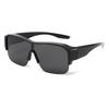Women's Ultralight Half-Frame Polarized Cycling Sunglasses - Wear Over Prescription Glasses, Clip-On, Anti-UV
