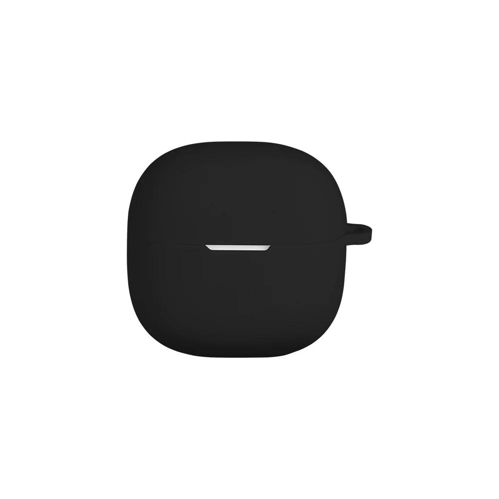 Wireless Headphone Cover For Redmi buds 6 Lite Case With Hook Silicone Soft Plain For Xiaomi Redmi buds 6lite Shell