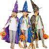 Hat For Boys Star Scary Costumes Halloween Cloak Sets Performance Clothes Children Cosplay Costumes