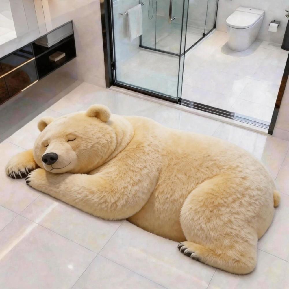 Anti-fouling Floor Mat Diatom Mud Bedside Carpet Creative Entryway Door Mat Home Decoration