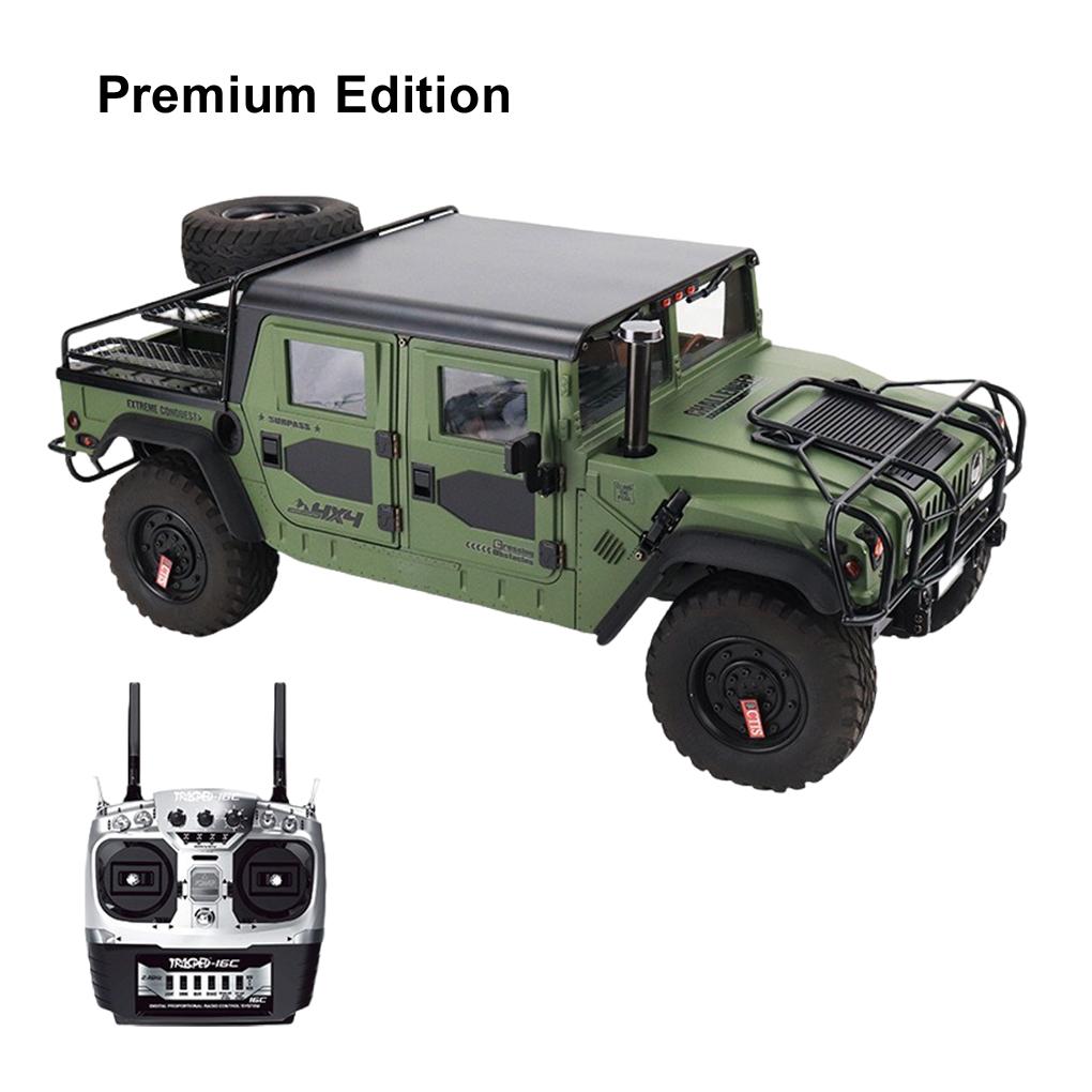 New 1/10 Scale HG P415A RC Car Off-road Vehicle 4x4 Remote Control Crawler Climbing Car Model Toys Gifts with ESC Servo Motor