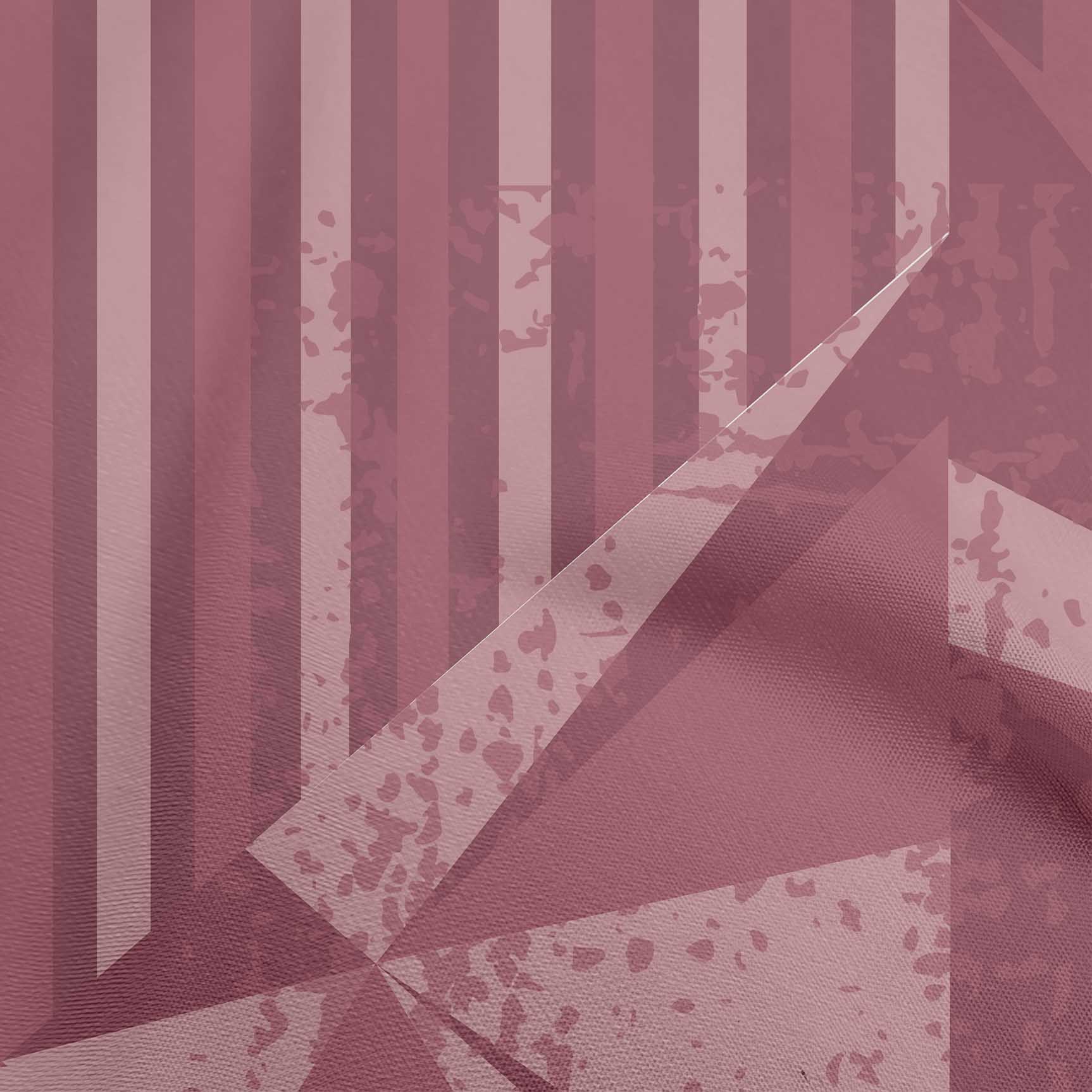 

OneOone Cotton Flex Brown Fabric Геометричний ромб зі смугами Тканина для пошиття друкованої тканини для рукоділля у дворі 40 дюймів 42 Inch Wide - Viscose Chiffon темно-пурпурового кольору