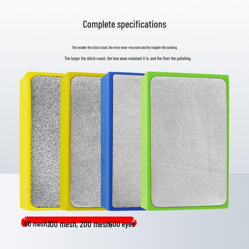 Diamond Hand Pad: Full Grit Polishing & Deburring Tool for Tile, Glass, and Stone